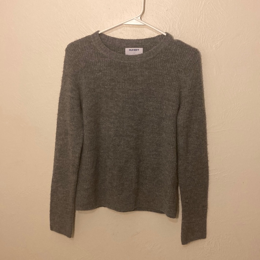 Grey Long Sleeve Sweater
